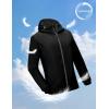 imageLittle Donkey Andy Mens Lightweight Breathable Windbreaker Golf Jacket UPF50 Windproof Outdoor Running CoatHoodieblack