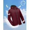 imageLittle Donkey Andy Mens Lightweight Breathable Windbreaker Golf Jacket UPF50 Windproof Outdoor Running CoatHoodiedark Red