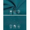imageLittle Donkey Andy Mens Lightweight Breathable Windbreaker Golf Jacket UPF50 Windproof Outdoor Running CoatHoodiedeep Lake