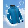 imageLittle Donkey Andy Mens Lightweight Breathable Windbreaker Golf Jacket UPF50 Windproof Outdoor Running CoatHoodiedresden Blue