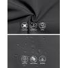imageLittle Donkey Andy Mens Lightweight Breathable Windbreaker Golf Jacket UPF50 Windproof Outdoor Running CoatHoodiegrey