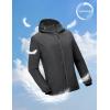 imageLittle Donkey Andy Mens Lightweight Breathable Windbreaker Golf Jacket UPF50 Windproof Outdoor Running CoatHoodiegrey