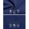 imageLittle Donkey Andy Mens Lightweight Breathable Windbreaker Golf Jacket UPF50 Windproof Outdoor Running CoatHoodienavy