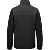 imageLittle Donkey Andy Mens Lightweight Breathable Windbreaker Golf Jacket UPF50 Windproof Outdoor Running CoatStand Collarblack