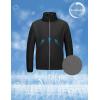 imageLittle Donkey Andy Mens Lightweight Breathable Windbreaker Golf Jacket UPF50 Windproof Outdoor Running CoatStand Collarblack