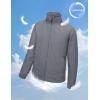 imageLittle Donkey Andy Mens Lightweight Breathable Windbreaker Golf Jacket UPF50 Windproof Outdoor Running CoatStand Collargray