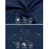 imageLittle Donkey Andy Mens Lightweight Breathable Windbreaker Golf Jacket UPF50 Windproof Outdoor Running CoatStand Collarnavy