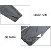 imageLittle Donkey Andy Mens Lightweight Packable Sun Protection Jacket Quick Dry Full Zip Hooded Windbreaker for HikingA Windbreaker Gray