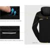 imageLittle Donkey Andy Mens Lightweight Running Jackets Full Zip Hooded Sports Jacket for Winter Hiking Golf CasualA1 Black
