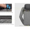 imageLittle Donkey Andy Mens Lightweight Running Jackets Full Zip Hooded Sports Jacket for Winter Hiking Golf CasualA2 Gray