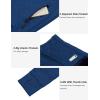imageLittle Donkey Andy Mens Lightweight Running Jackets Full Zip Hooded Sports Jacket for Winter Hiking Golf CasualA3 Navy Blue