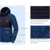 imageLittle Donkey Andy Mens Lightweight Running Jackets Full Zip Hooded Sports Jacket for Winter Hiking Golf CasualA3 Navy Blue