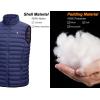 imageLittle Donkey Andy Mens Lightweight Warm Puffer Vest Outdoor Sleeveless Jacket for Golf Hiking Casual TravelA9 Navy Blue