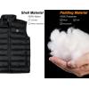 imageLittle Donkey Andy Mens Lightweight Warm Puffer Vest Thermal Golf Sleeveless Jacket for Outdoor Hiking Travel Casual1 Jet Black