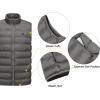 imageLittle Donkey Andy Mens Lightweight Warm Puffer Vest Thermal Golf Sleeveless Jacket for Outdoor Hiking Travel Casual3 Light Gray