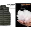 imageLittle Donkey Andy Mens Lightweight Warm Puffer Vest Thermal Golf Sleeveless Jacket for Outdoor Hiking Travel Casual5 Ivy Green