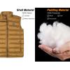 imageLittle Donkey Andy Mens Lightweight Warm Puffer Vest Thermal Golf Sleeveless Jacket for Outdoor Hiking Travel Casual6 Mustard Gold