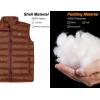 imageLittle Donkey Andy Mens Lightweight Warm Puffer Vest Thermal Golf Sleeveless Jacket for Outdoor Hiking Travel Casual7 Apricot Orange