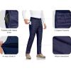 imageLittle Donkey Andy Mens Puffer Pants Warm Fleece Lined Quilted Insulation Snow Ski PantsClassic Blue