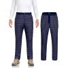 imageLittle Donkey Andy Mens Puffer Pants Warm Fleece Lined Quilted Insulation Snow Ski PantsClassic Blue