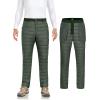 imageLittle Donkey Andy Mens Puffer Pants Warm Fleece Lined Quilted Insulation Snow Ski PantsDark Greenfleece Lined