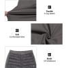 imageLittle Donkey Andy Mens Puffer Pants Warm Fleece Lined Quilted Insulation Snow Ski PantsGrey