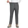 imageLittle Donkey Andy Mens Puffer Pants Warm Fleece Lined Quilted Insulation Snow Ski PantsGreyfleece Lined