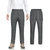 imageLittle Donkey Andy Mens Puffer Pants Warm Fleece Lined Quilted Insulation Snow Ski PantsGreyfleece Lined