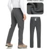 imageLittle Donkey Andy Mens Puffer Pants Warm Fleece Lined Quilted Insulation Snow Ski PantsGreyfleece Lined