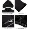 imageLittle Donkey Andy Mens Softshell Jacket with Removable Hood Fleece LinedAblack