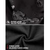 imageLittle Donkey Andy Mens Softshell Jacket with Removable Hood Fleece LinedAblack