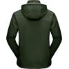 imageLittle Donkey Andy Mens Softshell Jacket with Removable Hood Fleece LinedAelm Green