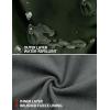 imageLittle Donkey Andy Mens Softshell Jacket with Removable Hood Fleece LinedAelm Green