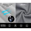 imageLittle Donkey Andy Mens Softshell Jacket with Removable Hood Fleece LinedAlight Gray