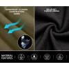 imageLittle Donkey Andy Mens Softshell Jacket with Removable Hood Fleece LinedAolive
