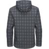 imageLittle Donkey Andy Mens Softshell Jacket with Removable Hood Fleece LinedBblack Plaid