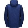 imageLittle Donkey Andy Mens Softshell Jacket with Removable Hood Fleece LinedBblue Floral
