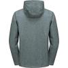 imageLittle Donkey Andy Mens Softshell Jacket with Removable Hood Fleece LinedBgray Floral