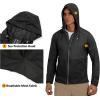 imageLittle Donkey Andy Mens UPF 50 Sun Protection Jacket Packable Lightweight Full Zip Hoodie for Running Travel OutdoorsUpgraded Black