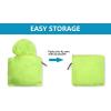 imageLittle Donkey Andy Mens UPF 50 Sun Protection Jacket Packable Lightweight Full Zip Hoodie for Running Travel OutdoorsUpgraded Fluorescent Yellow