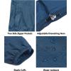 imageLittle Donkey Andy Mens UPF 50 Sun Protection Jacket Packable Lightweight Full Zip Hoodie for Running Travel OutdoorsUpgraded Navy Blue