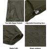 imageLittle Donkey Andy Mens UPF 50 Sun Protection Jacket Packable Lightweight Full Zip Hoodie for Running Travel OutdoorsUpgraded Olive