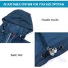 imageLittle Donkey Andy Womens Full Zip Sun Protection Hoodie Jacket Long Sleeve Shirt Running Hiking Golf Water Repellent UPF501 Navy Blue
