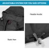 imageLittle Donkey Andy Womens Full Zip Sun Protection Hoodie Jacket Long Sleeve Shirt Running Hiking Golf Water Repellent UPF505 Black