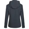imageLittle Donkey Andy Womens Softshell Jacket Ski Jacket with Removable Hood Fleece LinedBlack Heather