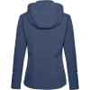 imageLittle Donkey Andy Womens Softshell Jacket Ski Jacket with Removable Hood Fleece LinedBlue Heather