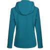 imageLittle Donkey Andy Womens Softshell Jacket Ski Jacket with Removable Hood Fleece LinedDeep Lake Heather