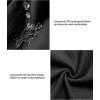 imageLittle Donkey Andy Womens Softshell Jacket Ski Snowboarding Jacket with Removable Hood Fleece LinedBlack