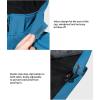 imageLittle Donkey Andy Womens Softshell Jacket Ski Snowboarding Jacket with Removable Hood Fleece LinedBlue1