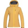 imageLittle Donkey Andy Womens Softshell Jacket Ski Snowboarding Jacket with Removable Hood Fleece LinedYellow